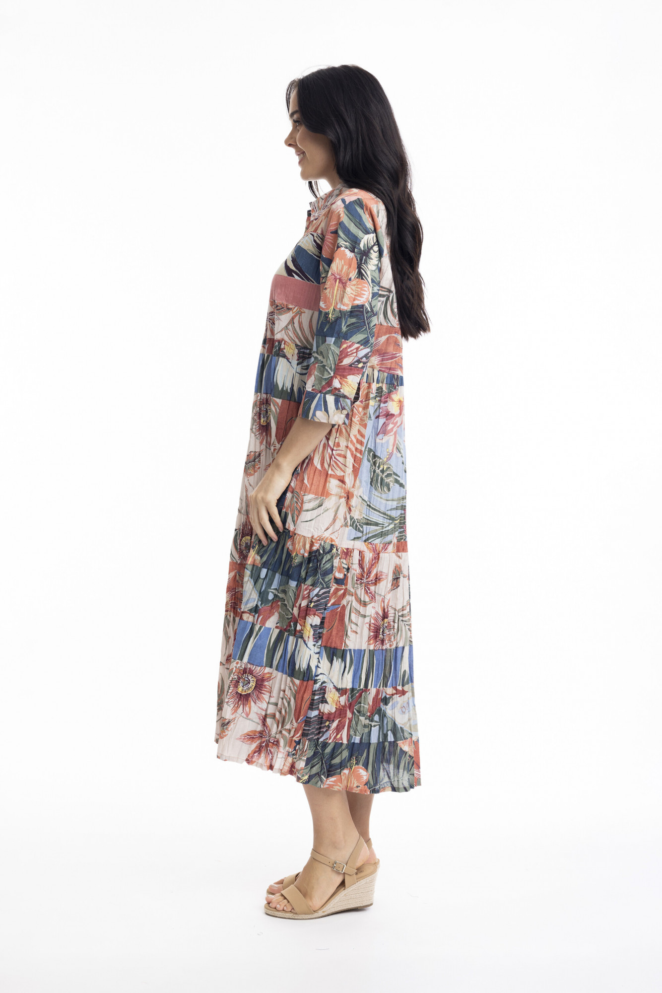 Orientique Australia Luzon Midi Collared Dress