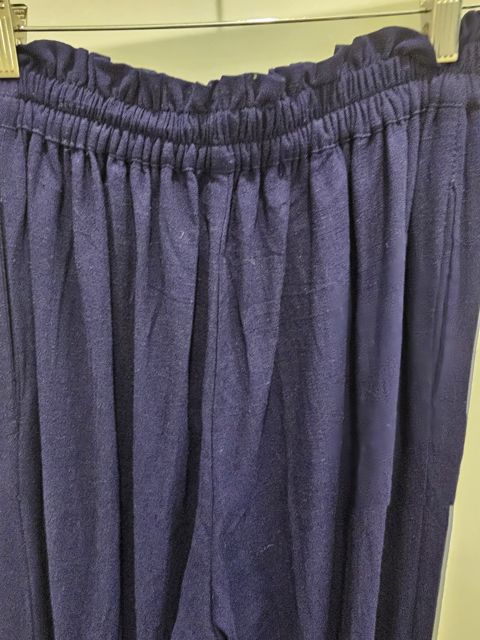 Savarna Tribe Flue Navy Linen Pants