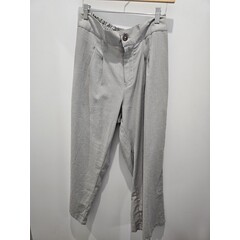 Savarna Tribe Flue Grey Linen Pants