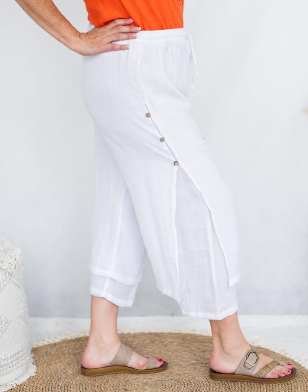 Willow Tree 3/4 Layered Beach Pants