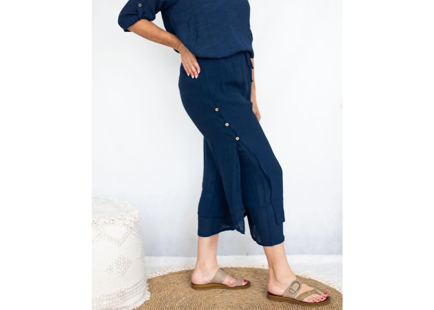 Willow Tree 3/4 Layered Beach Pants