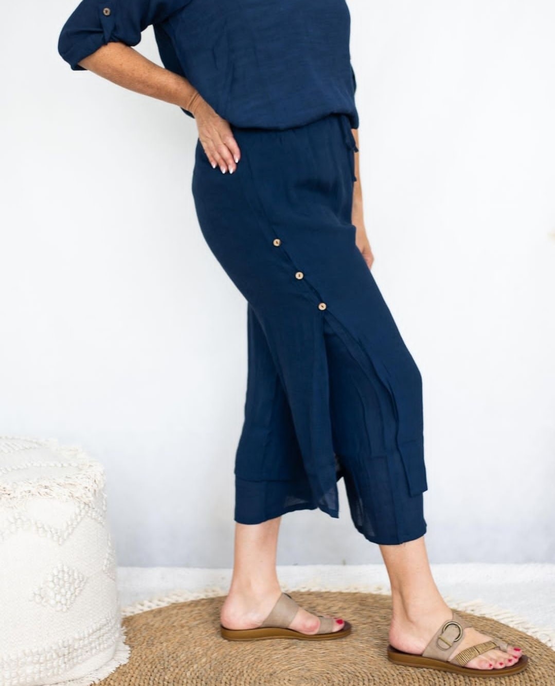 Willow Tree 3/4 Layered Beach Pants