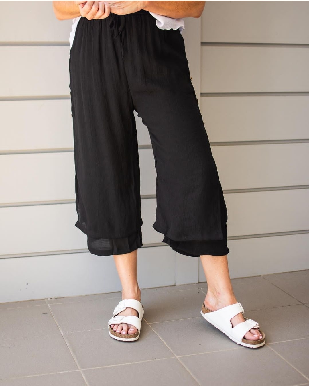 Willow Tree 3/4 Layered Beach Pants