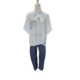 Jolie Saule Dainty Hydrangea Top - Size 8