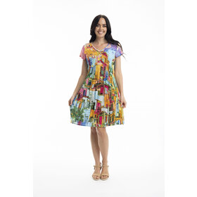Orientique Australia Havana Easy Fit Dress - Size 18