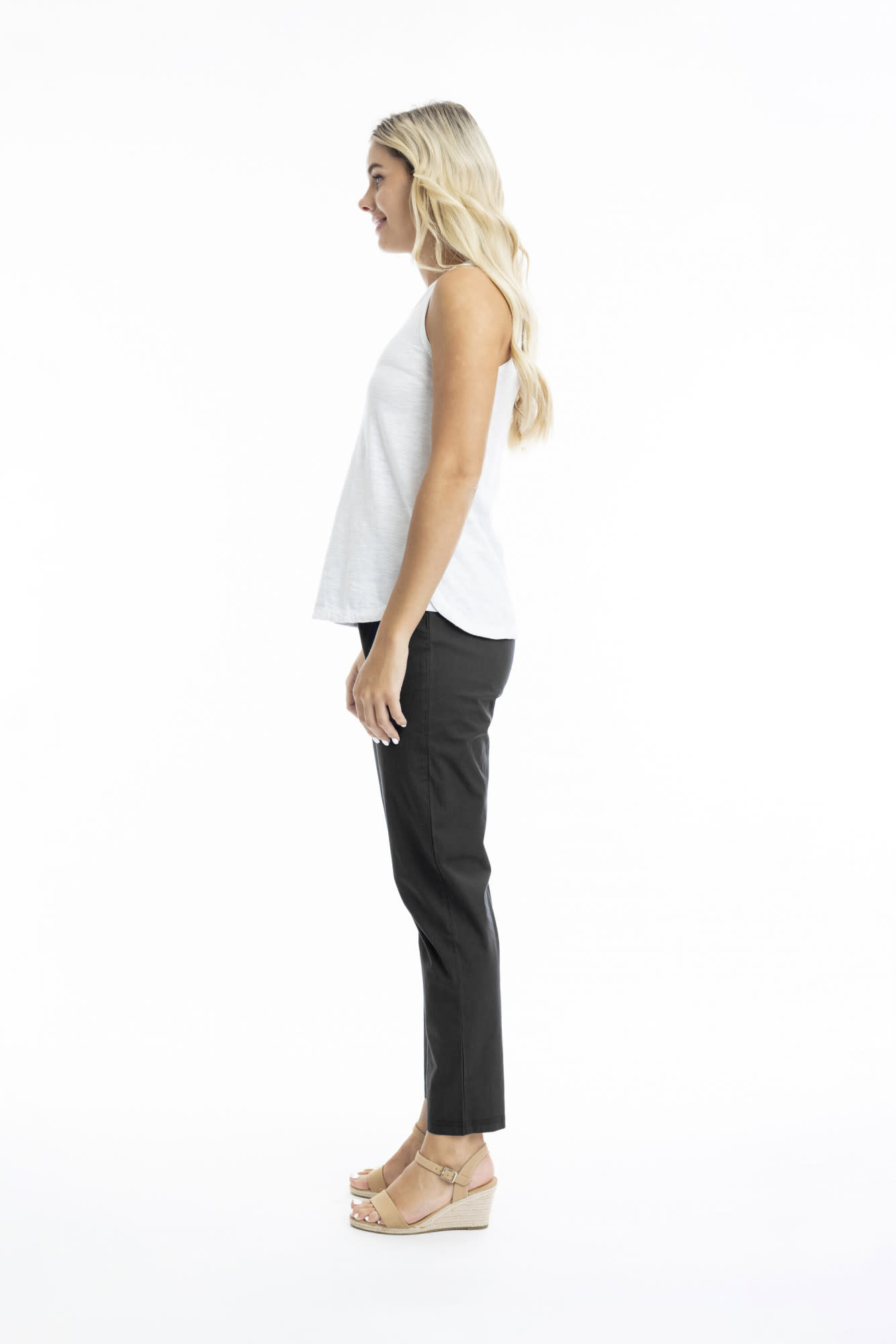 Orientique Australia Bangalene Capri Pants With Pockets