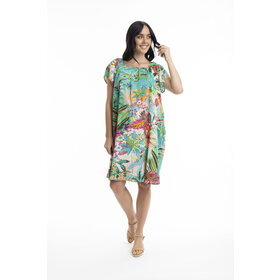 Orientique Australia Hanalei Square Neckline Dress