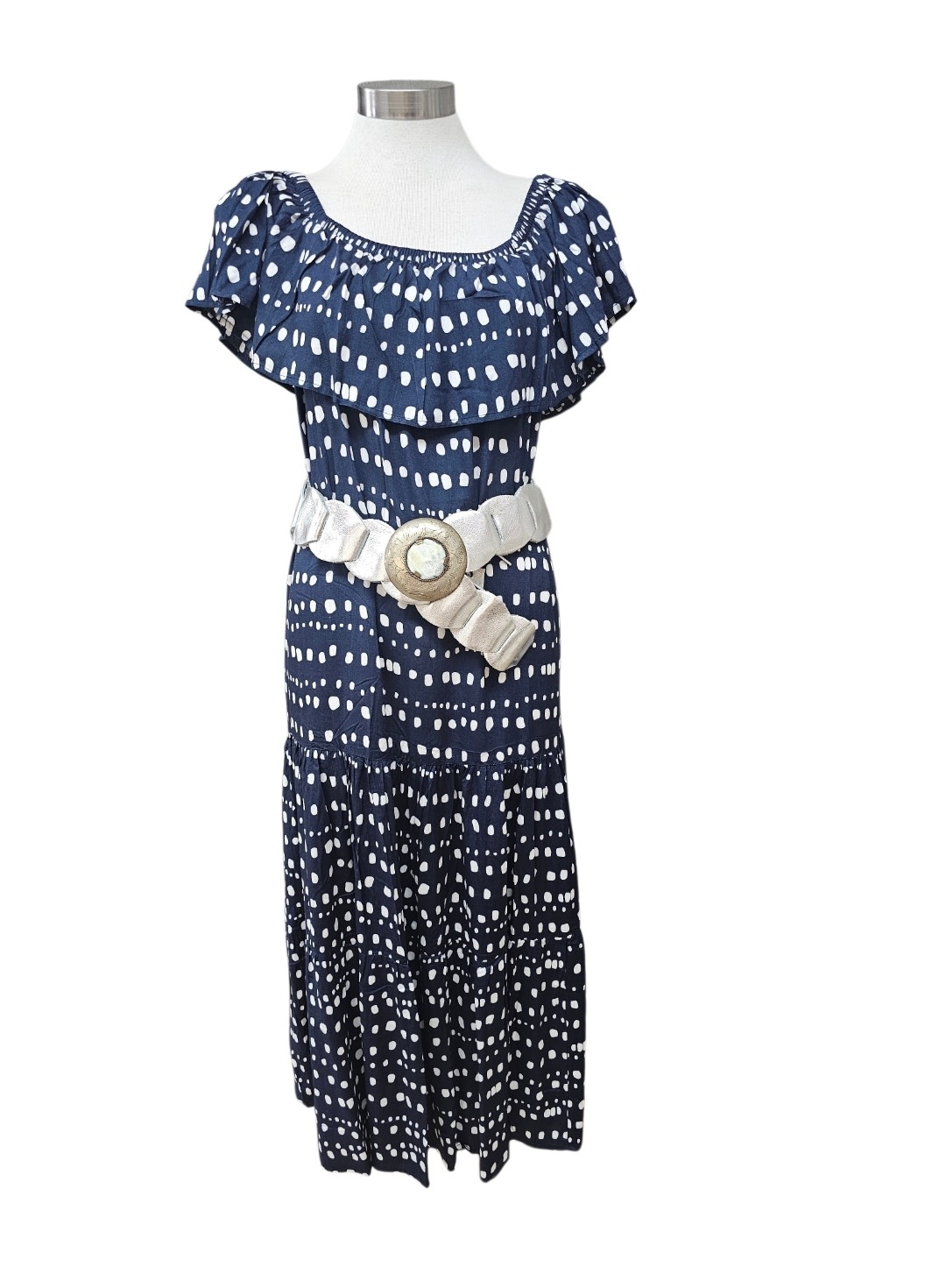 Red Lotus Chelsea Navy Dress