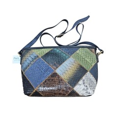 Bongo Python Leather Handbag