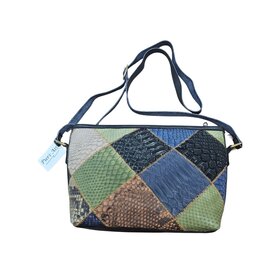  Congo Python Leather Handbag