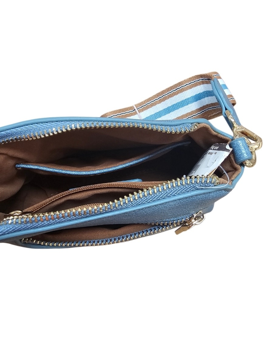 Zeneeba Tiffany leather small handbag