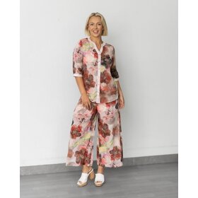 Willow Tree Nancy Sequin Detail Floral Top