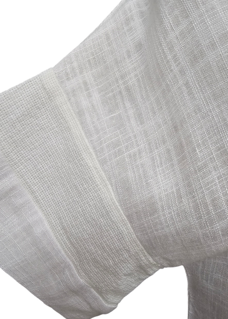 Indigo Designs Phoenix White Trim Detail Top