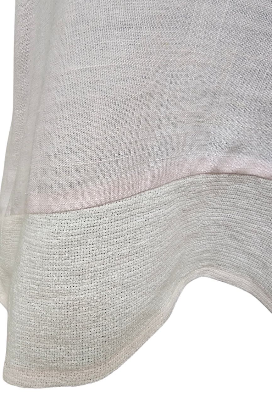 Indigo Designs Phoenix Pink Trim Detail Top