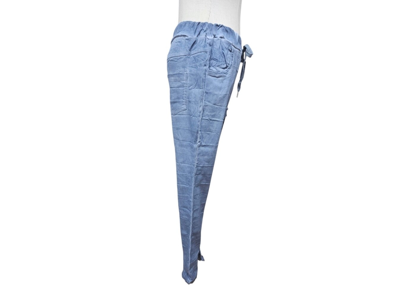 Indigo Designs Leopard Detail Denim Jeans