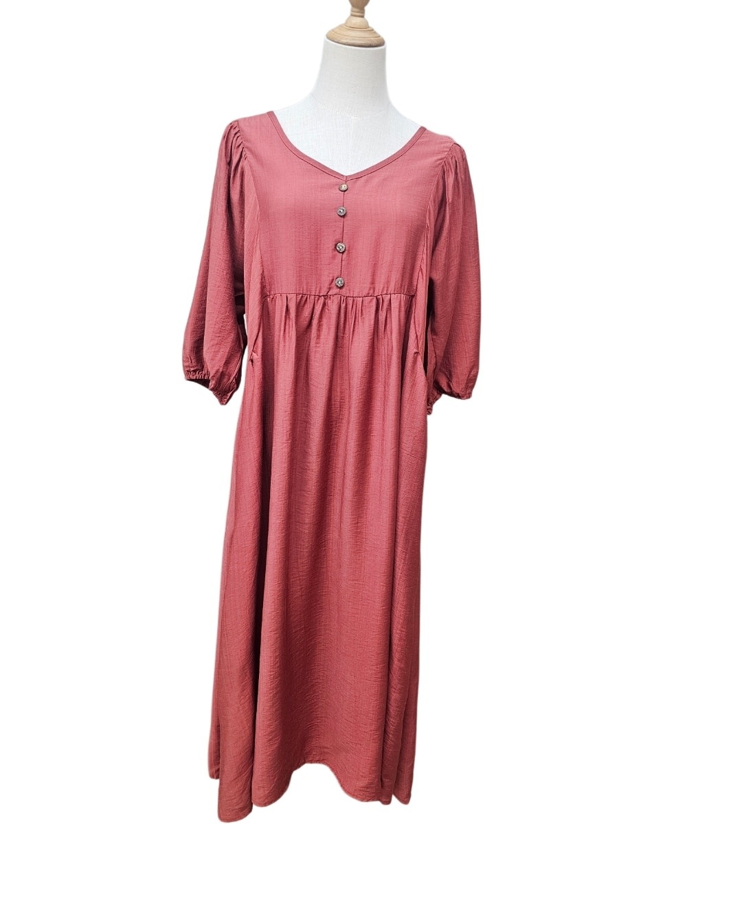 Indigo Designs Bianca Peasant Dress
