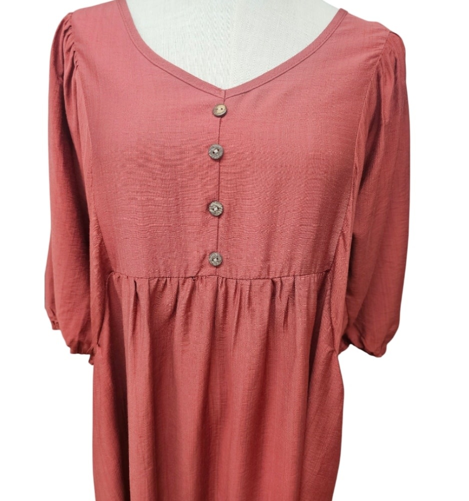 Indigo Designs Bianca Peasant Dress