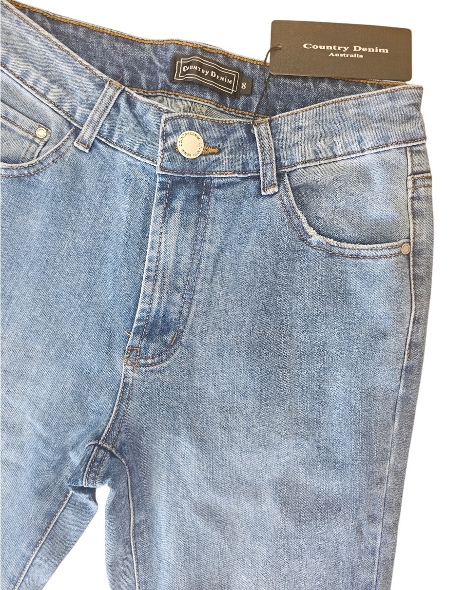 Mid Blue Jeans