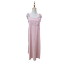 Savarna Tribe Lola Blush Pink Linen Dress