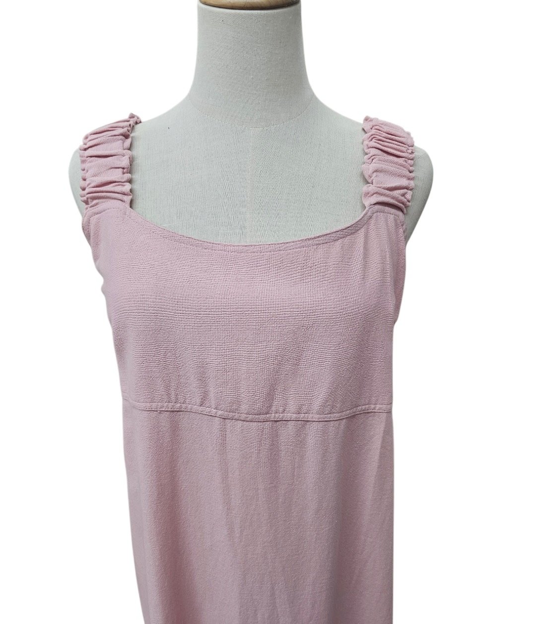 Savarna Tribe Lola Blush Pink Linen Dress