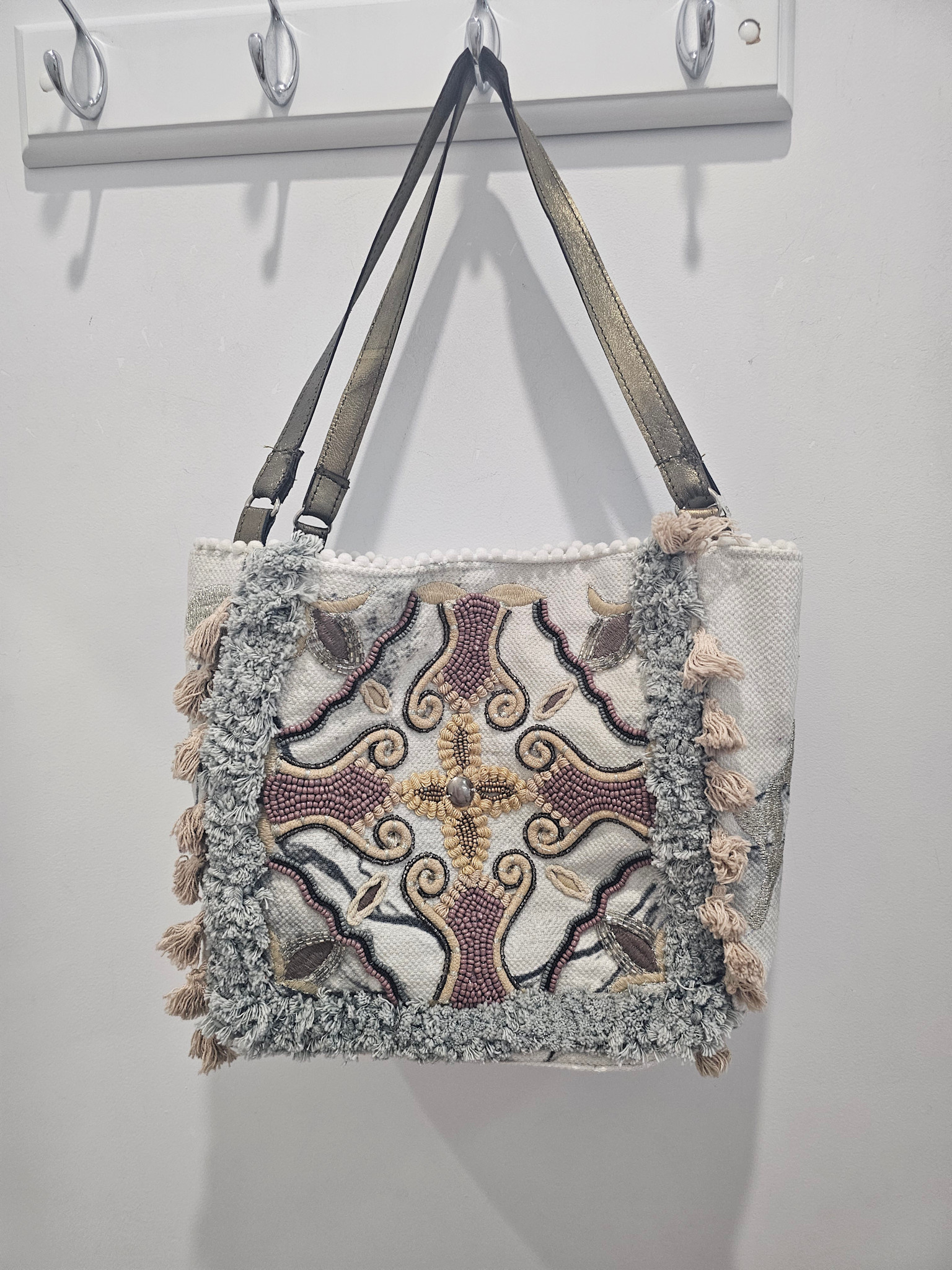 cienna Designs Boho Beaded Bag