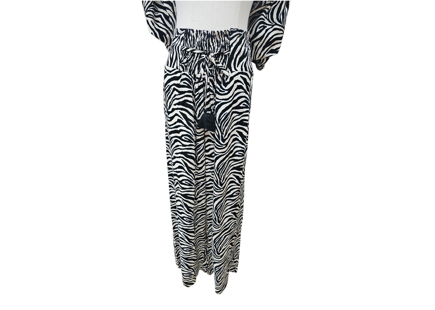 Mango Sunrise Zebra Print Paradise Pant