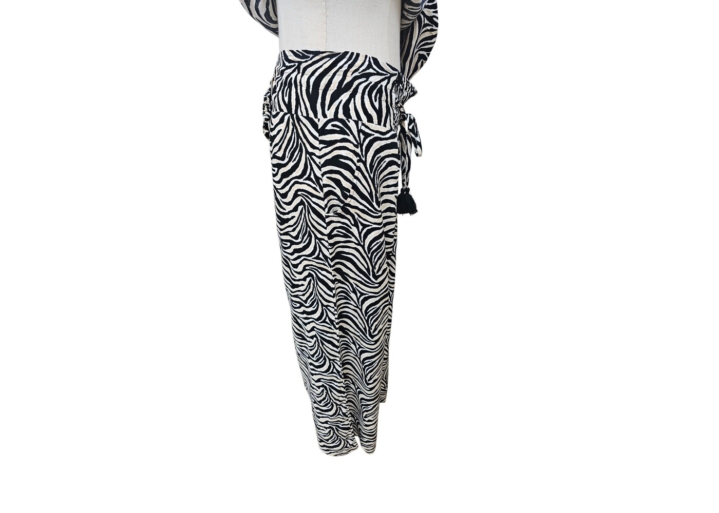 Mango Sunrise Zebra Print Paradise Pant