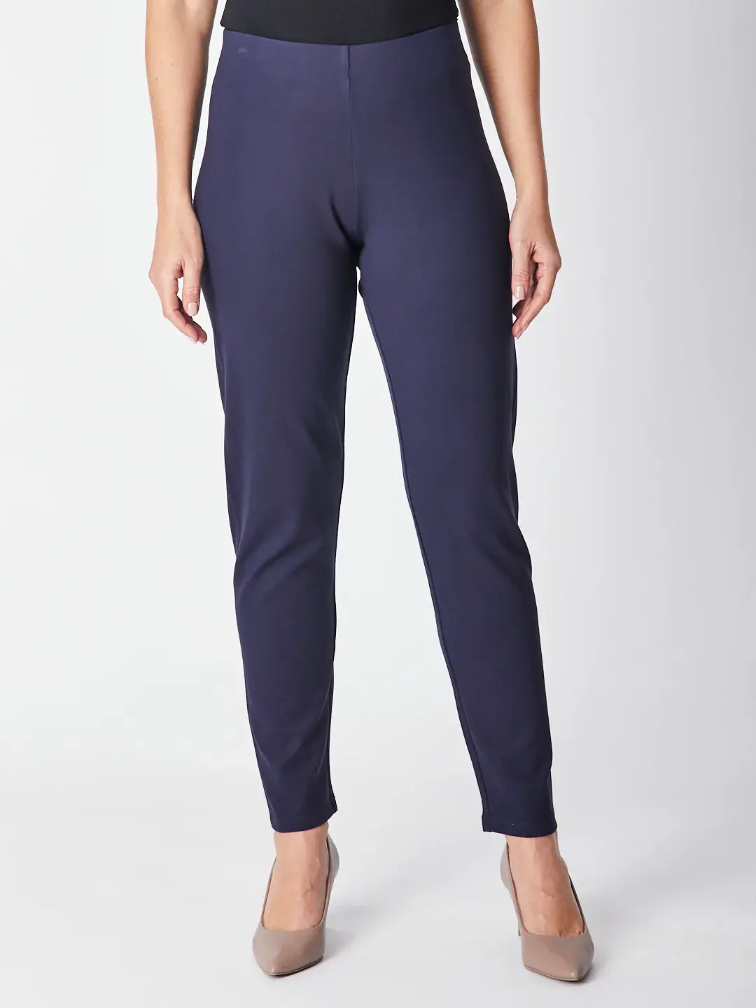 Cordelia St Puskin Ponti Pants - Navy