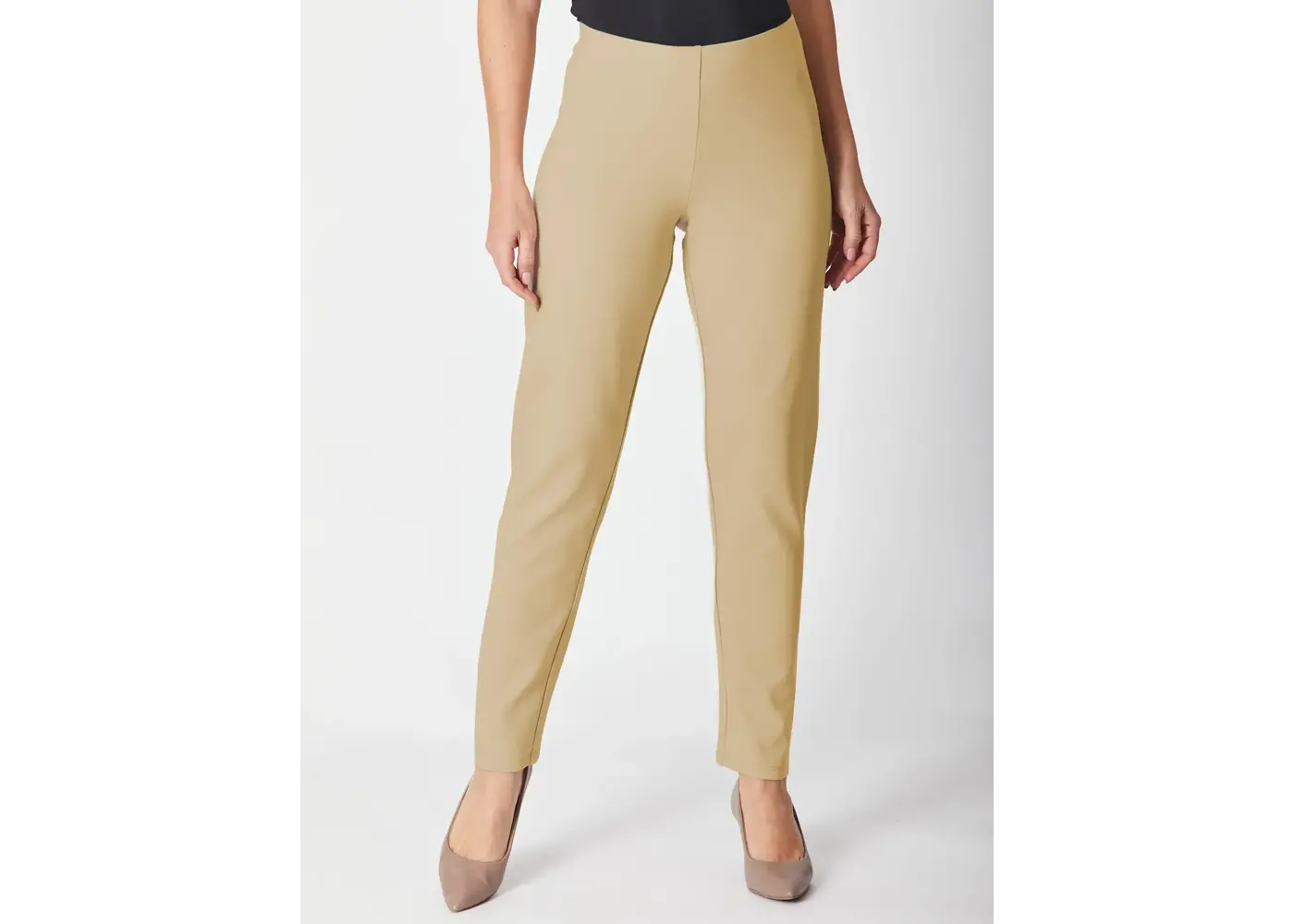Cordelia St Puskin Ponti Pants - Camel