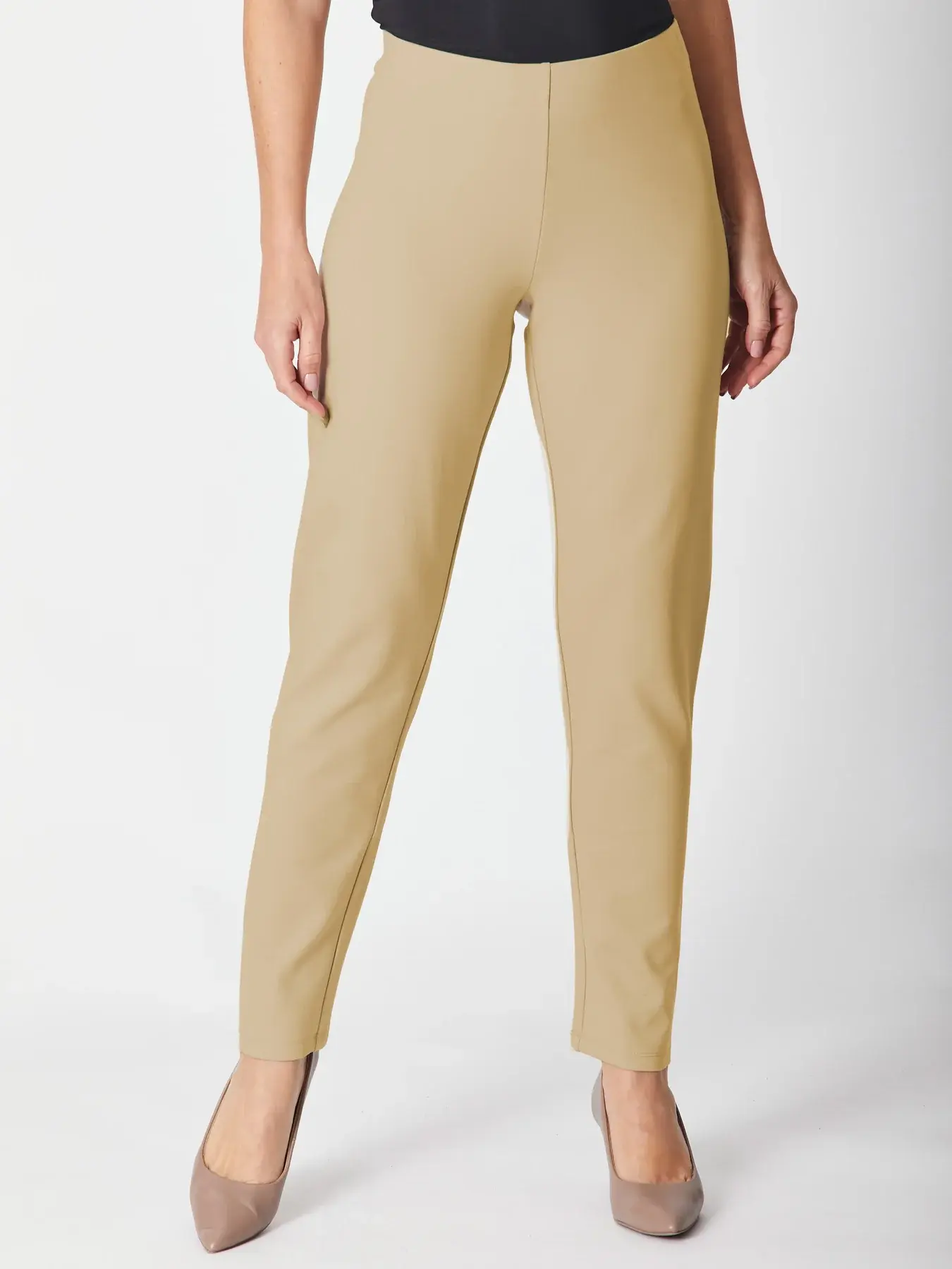 Cordelia St Puskin Ponti Pants - Camel