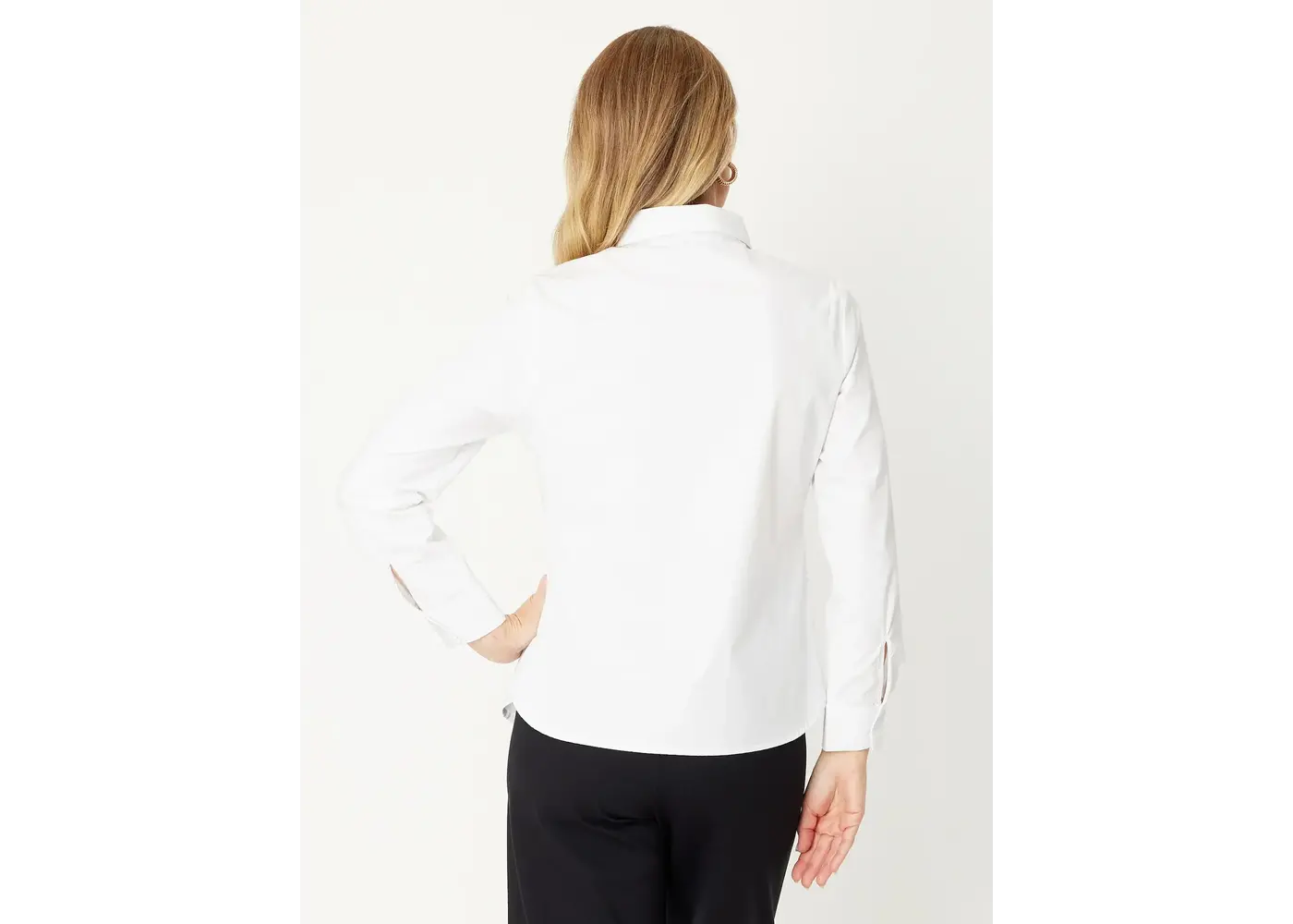 Cordelia St Essential White Cotton Shirt