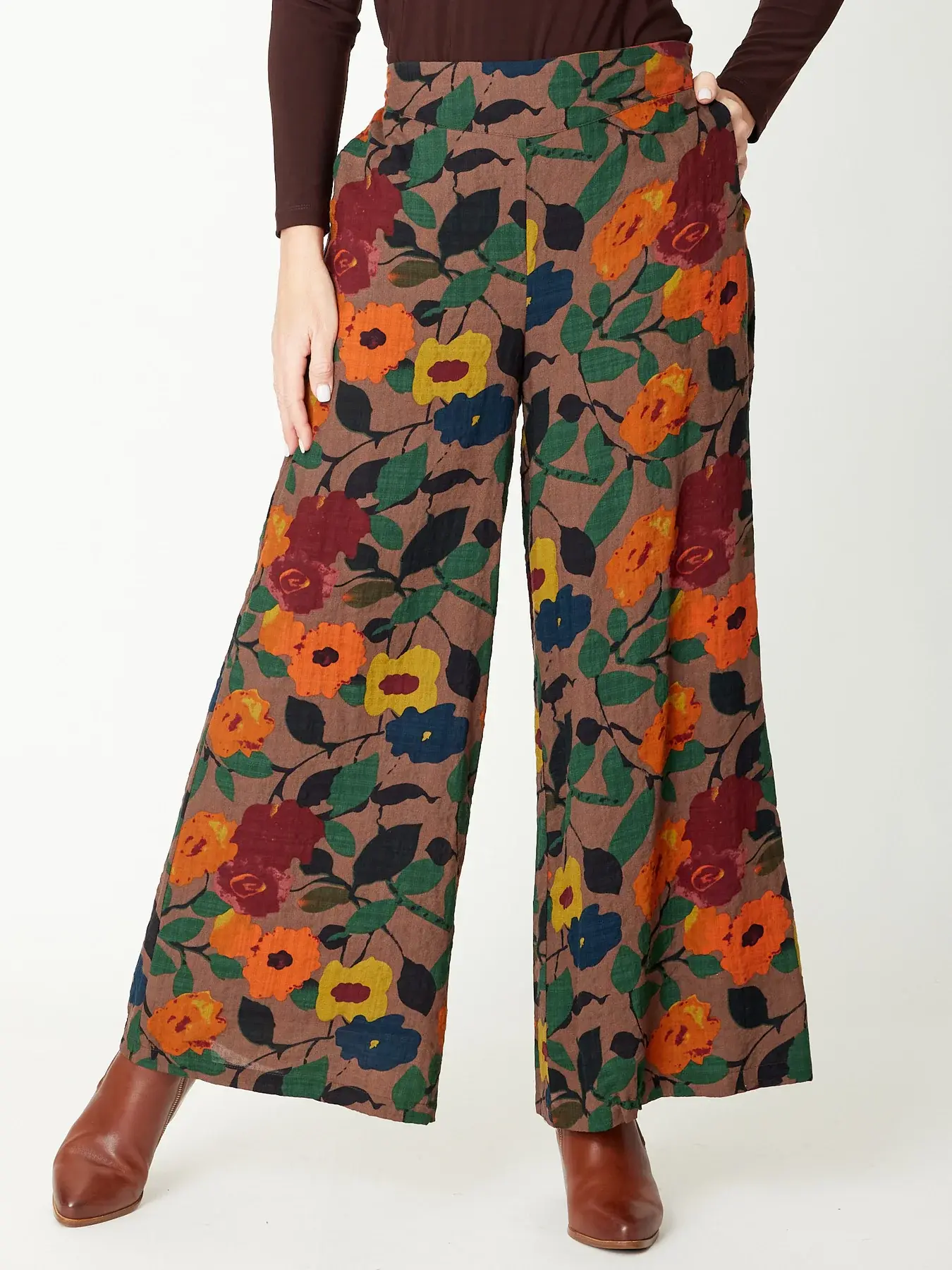 Cordelia St Teresa Floral Wide Leg Pant
