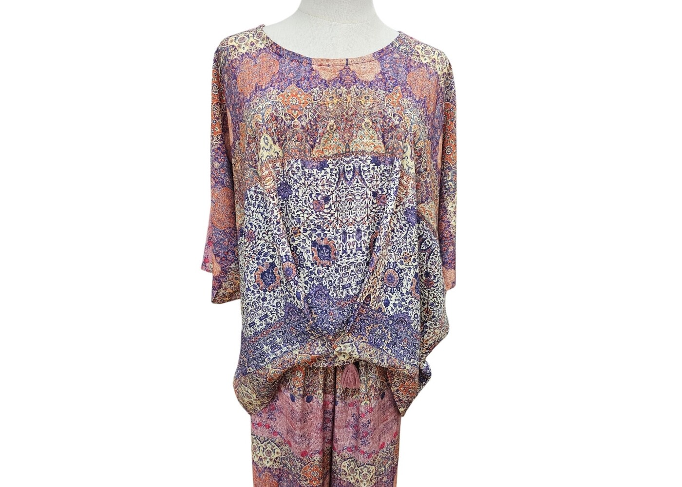Mango Sunrise Purple Molly Top
