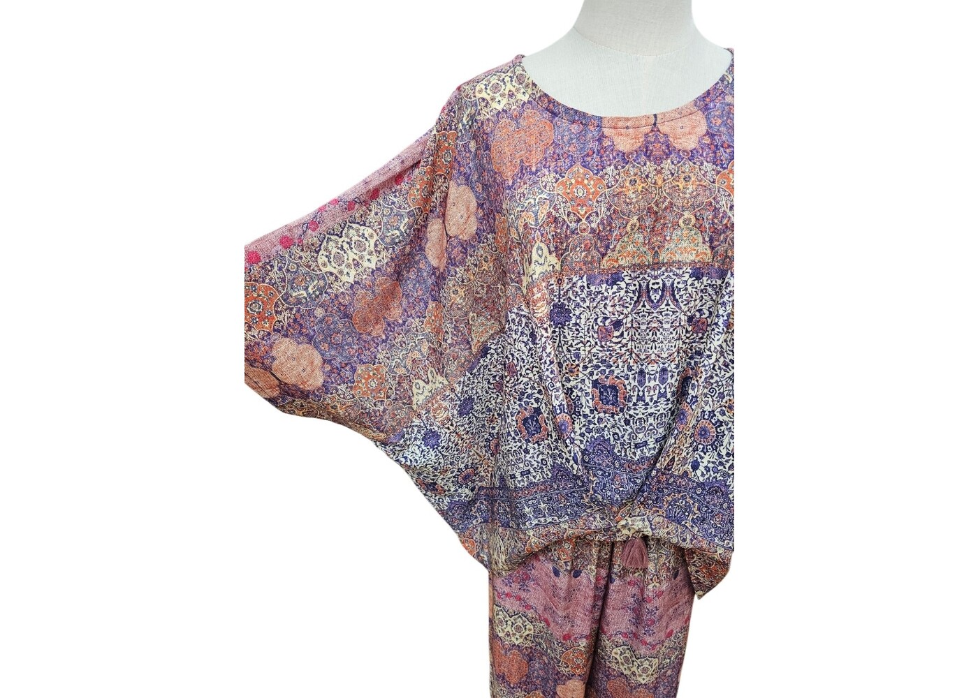 Mango Sunrise Purple Molly Top