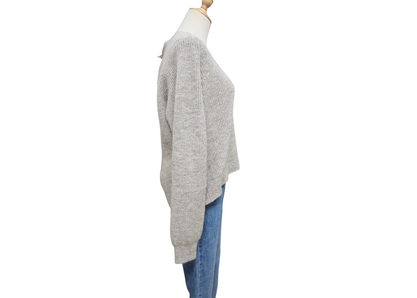 Luna Sky Recycled Soft Yarn Cardigan - Oatmeal