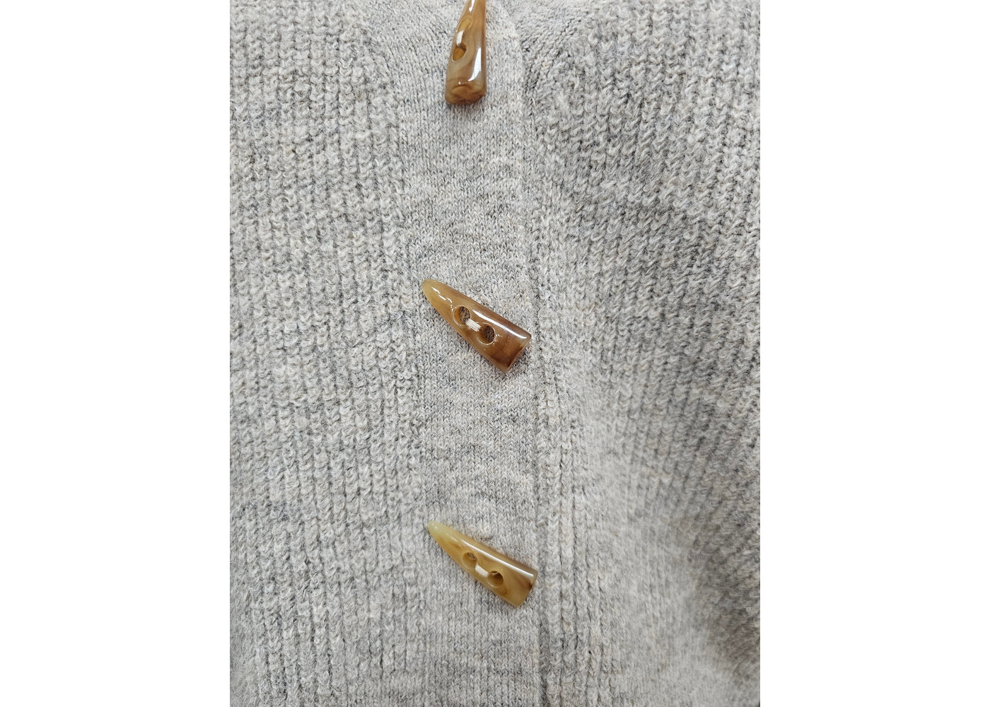 Luna Sky Recycled Soft Yarn Cardigan - Oatmeal