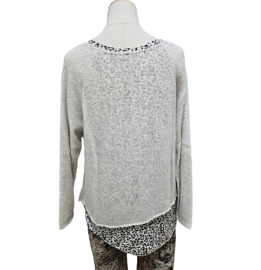 Vera May Italian Star Detail Top - Sabbia