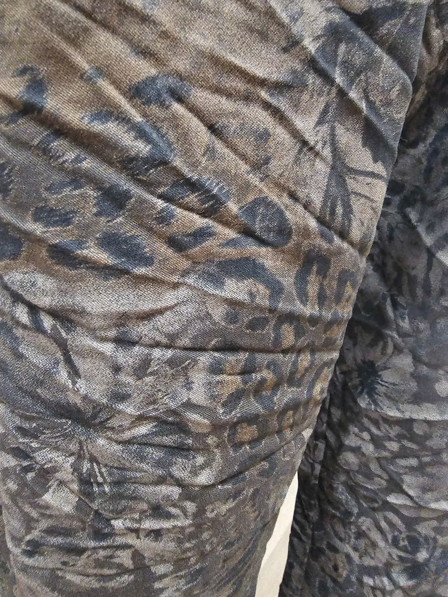 Vera May Leopard Italian Pants -Chocolate