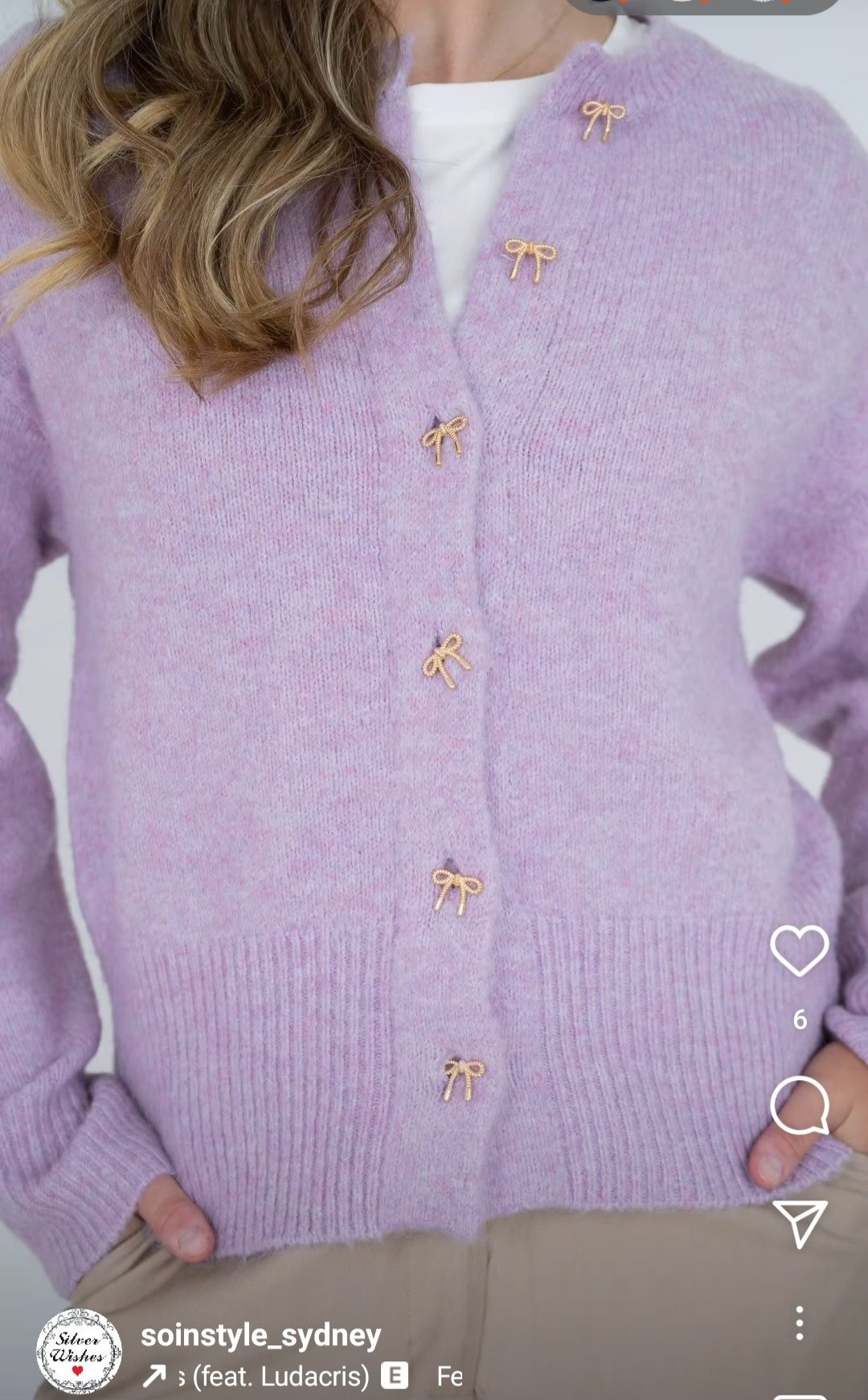 Fria the Label Lily Bow Detail Jumper