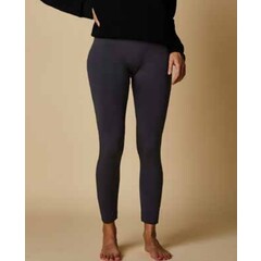 Cherrylane Dark Grey Plain Plush Leggings
