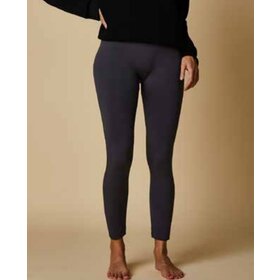Cherrylane Dark Grey Plain Plush Leggings