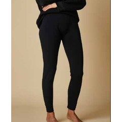 Cherrylane Black Plain Plush Leggings