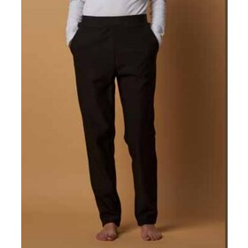 Cherrylane Black Ponti Pants Fleece Lined w Pockets