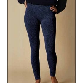 Cherrylane Navy Terry Fleece Leggings