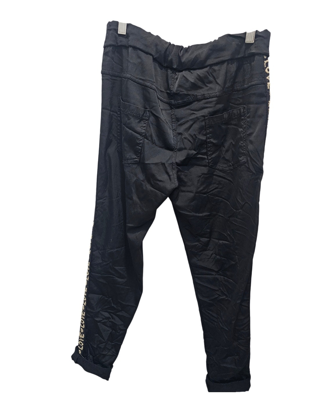 Vera May Italian Love Pants - Black