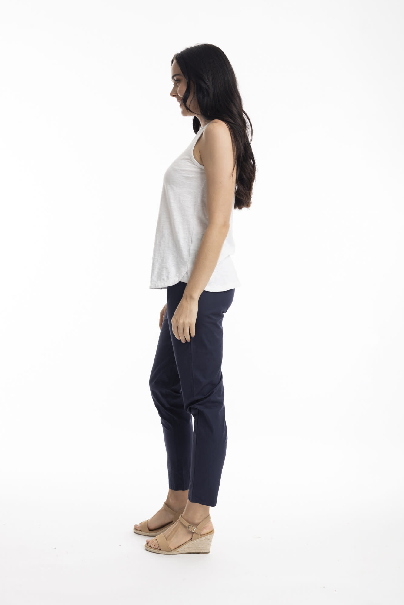 Orientique Australia Bangalene Capri Pants With Pockets
