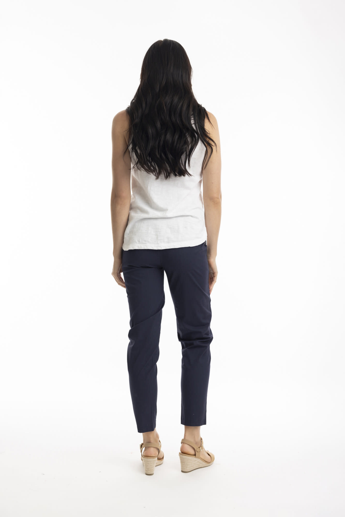 Orientique Australia Bangalene Capri Pants With Pockets