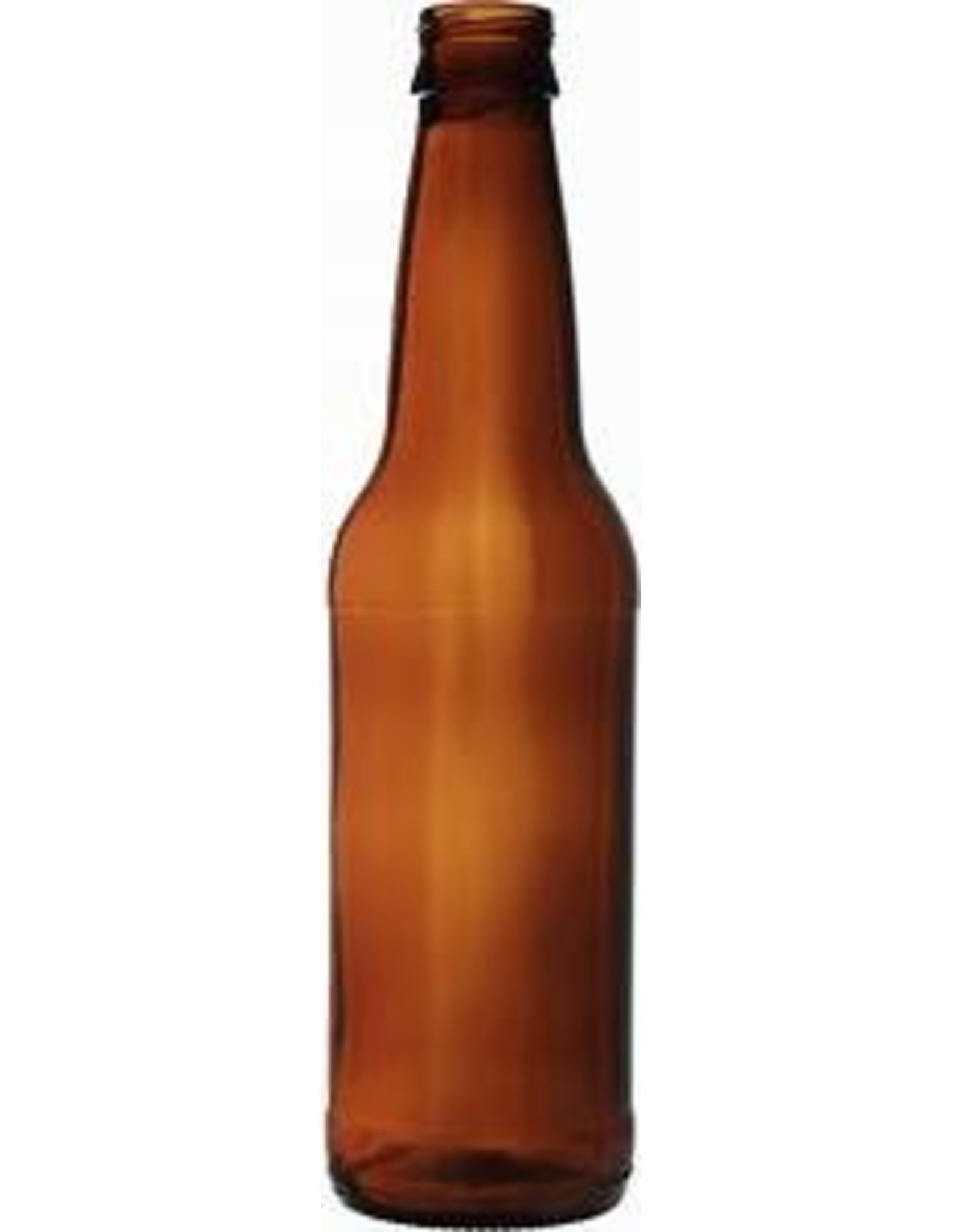 12 oz  Amber Beer Bottle Case 24 ct
