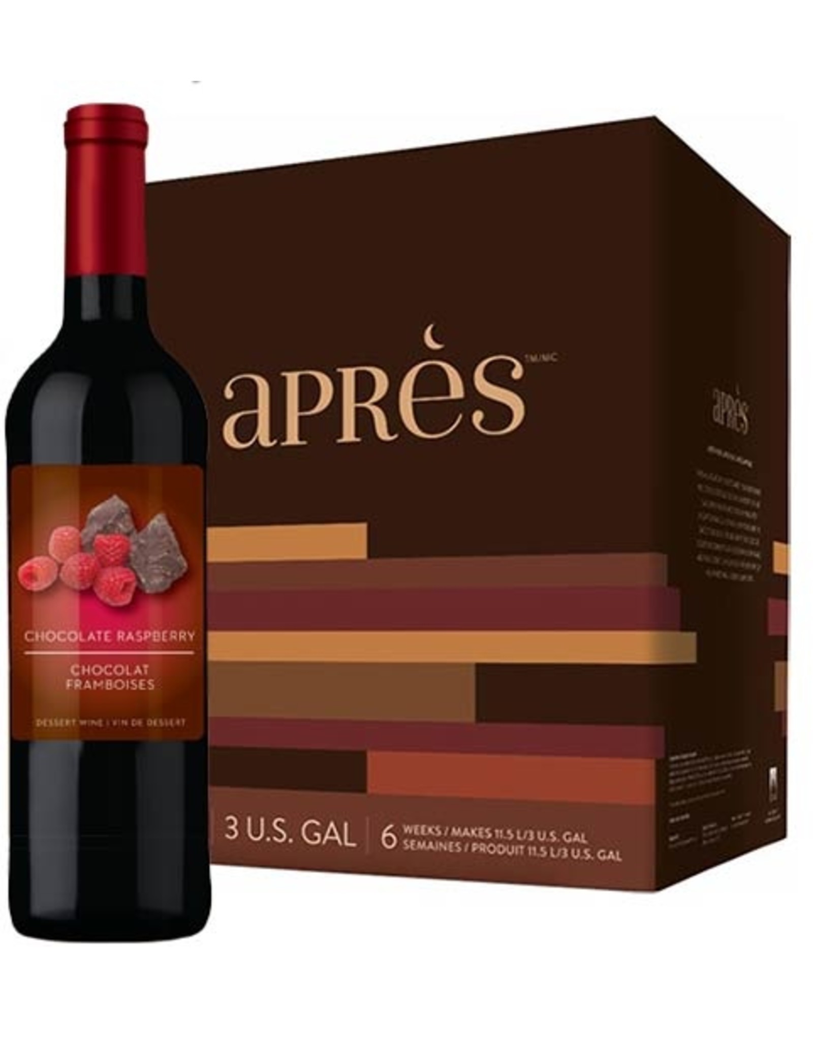Apres Après Chocolate Raspberry Dessert Wine Kit