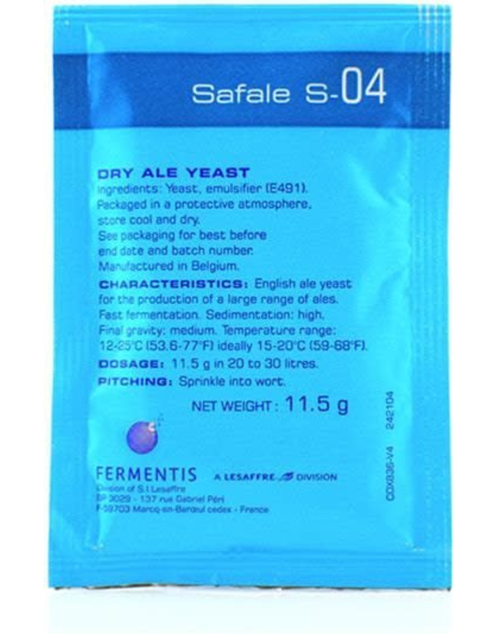 Fermentis Fermentis Safale S-04 Yeast